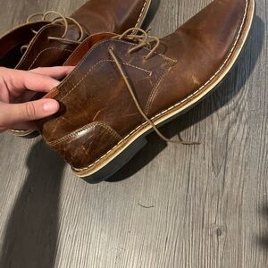 Steve Madden Brown Chukka Boots with Suede Finish